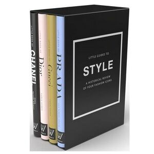 LITTLE GUIDES TO STYLE (Little Books of Fashion)BOX SET/4 DESIGNERS NEW in CASE!